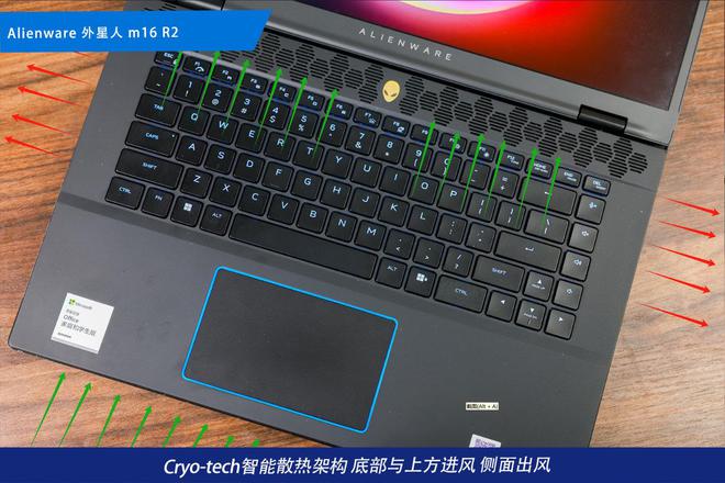 备矩阵：m16 R2+Pro键鼠耳机性能巅峰开元棋牌纯血Alienware外星人电竞装(图3)